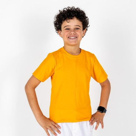 Camisetas Infantis Unissex Lisa Premium