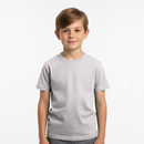 Camiseta Yaslu Lisa Premium Cinza Light