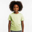 Camiseta Yaslu Lisa Premium Lime Cream