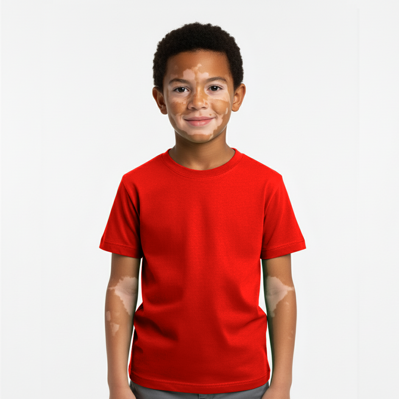 Camiseta Yaslu Lisa Premium Vermelho Mandarim