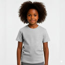 Camiseta Yaslu Lisa Premium Cinza Mescla