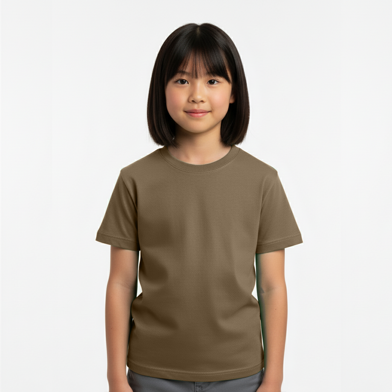 Camiseta Yaslu Lisa Premium Stone Green