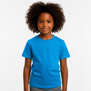 Camiseta Yaslu Lisa Premium Azul Light Navy